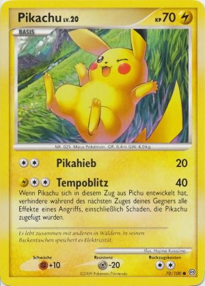 Pikachu - 70 - Sturmtief