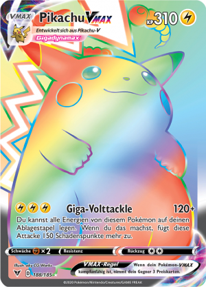 Pikachu VMAX - 188 - Farbenschock