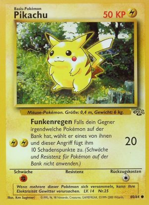 Pikachu - Dschungel