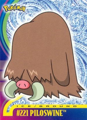 Piloswine-221-Johto series
