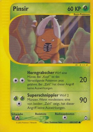 Pinsir - 101 - Aquapolis