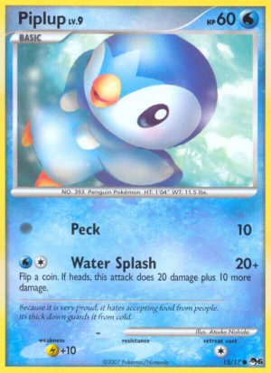 Piplup - 15 - POP Series 6|Piplup - 15 - holo - POP Series 6