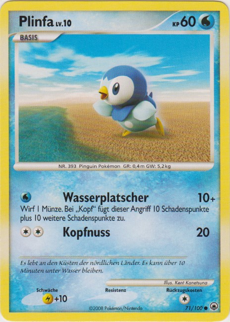 Piplup - 71 - Majestatischer Morgen