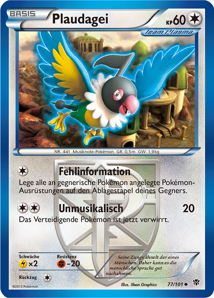 Plaudagei - 77 - Plasma-Blaster