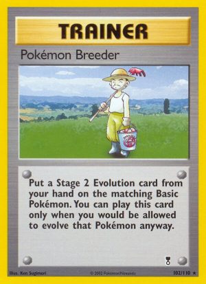 Pokémon Breeder - 102 - Legendary Collection|Pokémon Breeder - 102/110 - Revers Holo - Legendary Collection
