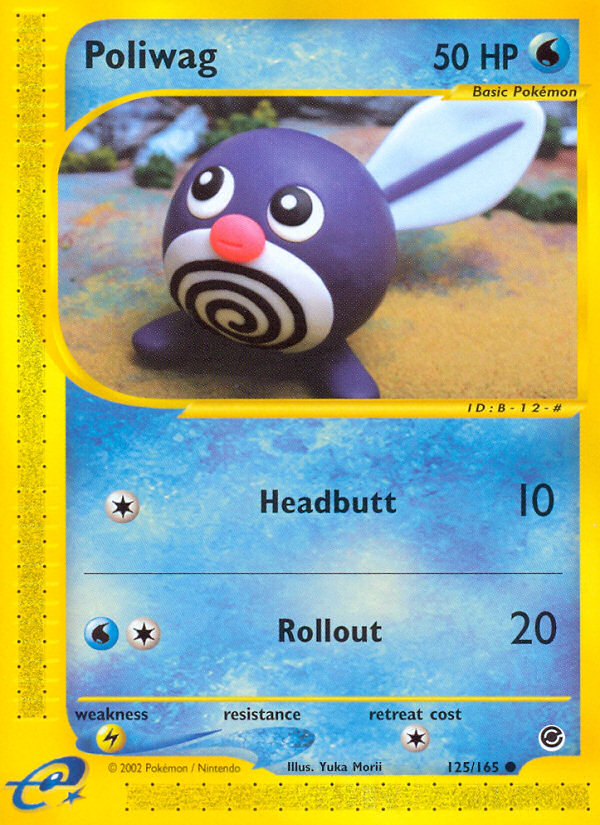 Poliwag - Expedition Base set|Poliwag - Expedition Base set - Reverse Holo
