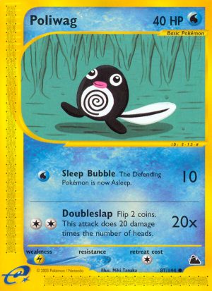 Poliwag - 87/144 - Skyridge|Poliwag - 87/144 - Reverse holo - Skyridge