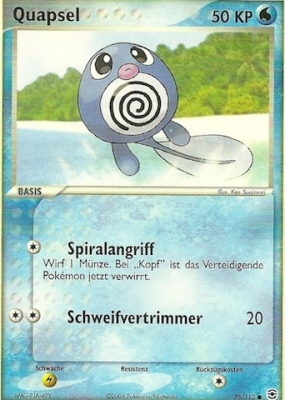 Poliwag - 75 - Feuerrot & Blattgrun