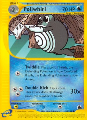 Poliwhirl - 88/144 - Skyridge|Poliwhirl - 88/144 - Reverse holo - Skyridge