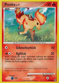Ponyta - 71 - Sturmtief