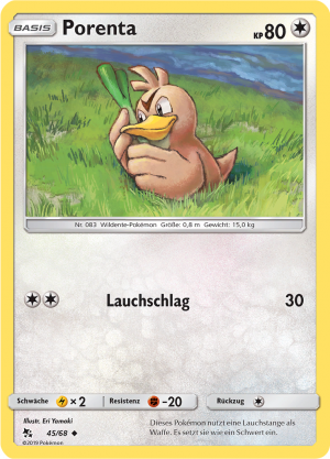 Porenta - 45 - Verborgenes Schicksal