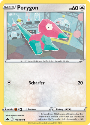 Porygon - 116 - Schaurige Herrschaft