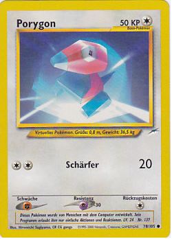 Porygon - 78 - Neo Destiny