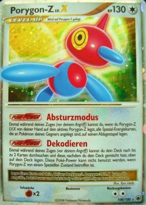 Porygon-Z LV.X - 100 - Majestatischer Morgen
