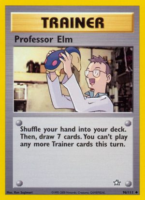 Professor Elm - Neo Genesis - Unlimited|Professor Elm - Neo Genesis - First Edition