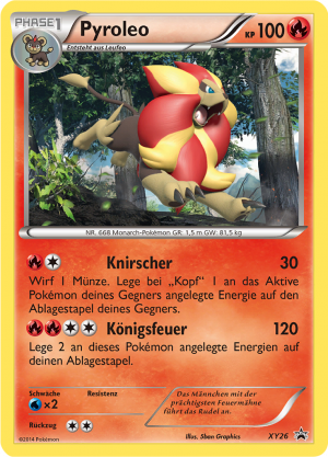 Pyroleo - XY26 - XY Promos