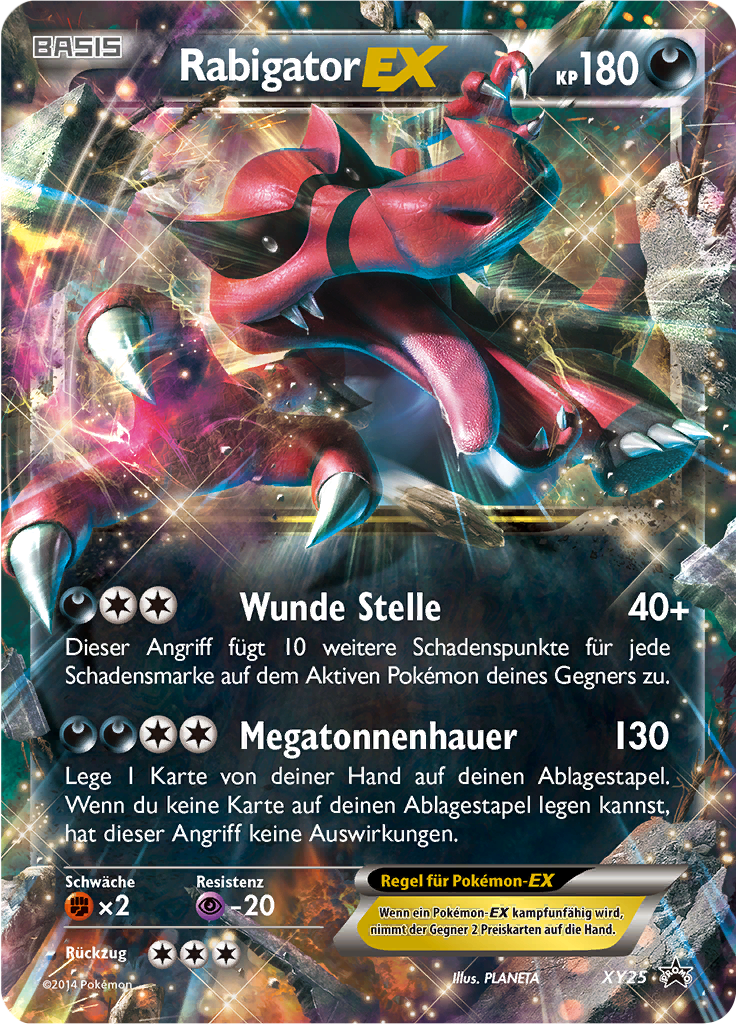 Rabigator-EX - XY25 - XY Promos