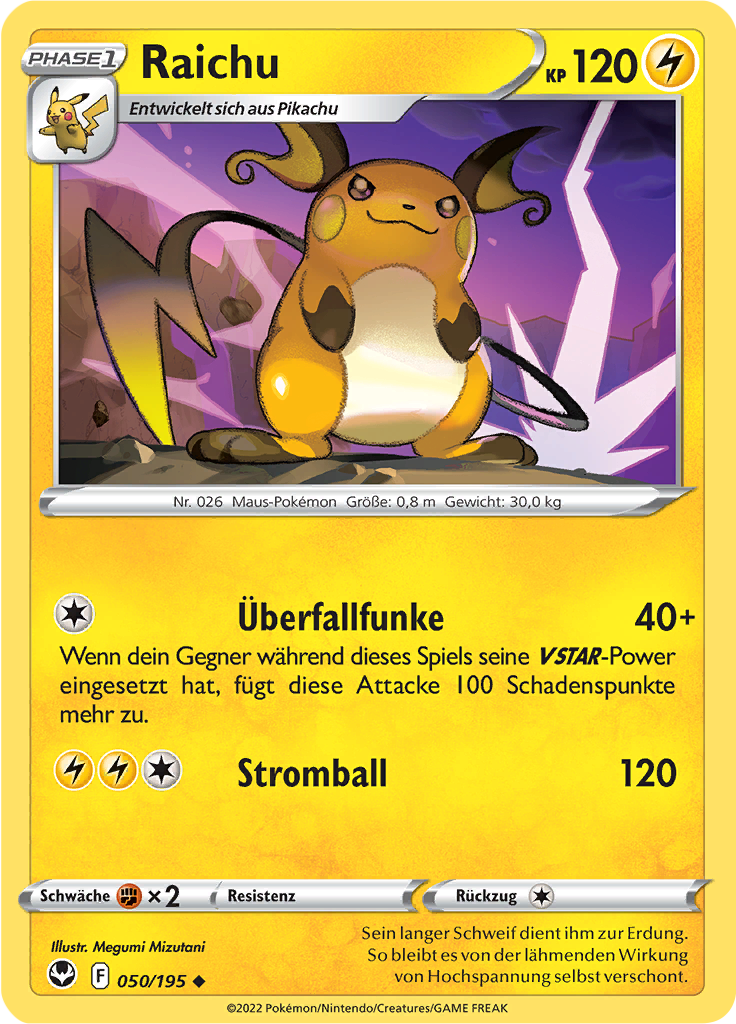 Raichu - 50 - Silberne Sturmwinde