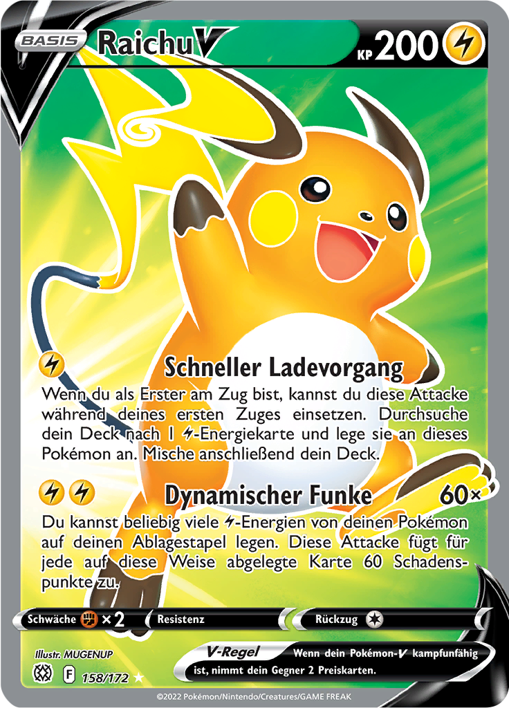 Raichu V - 158 - Strahlende Sterne