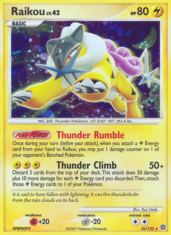 Raikou - 16 - Secret Wonders|Raikou - 16 - prisma holo - Secret Wonders