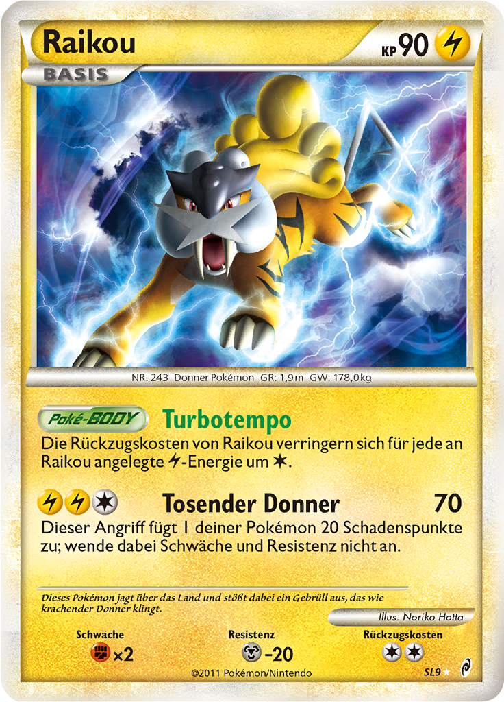 Raikou - SL9 - Ruf der Legenden