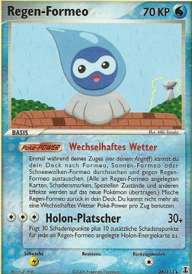 Rain Castform - 26 - Delta Species