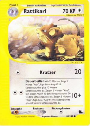 Raticate - 89 - Skyridge