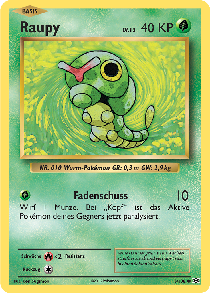 Raupy - 3 - Evolution