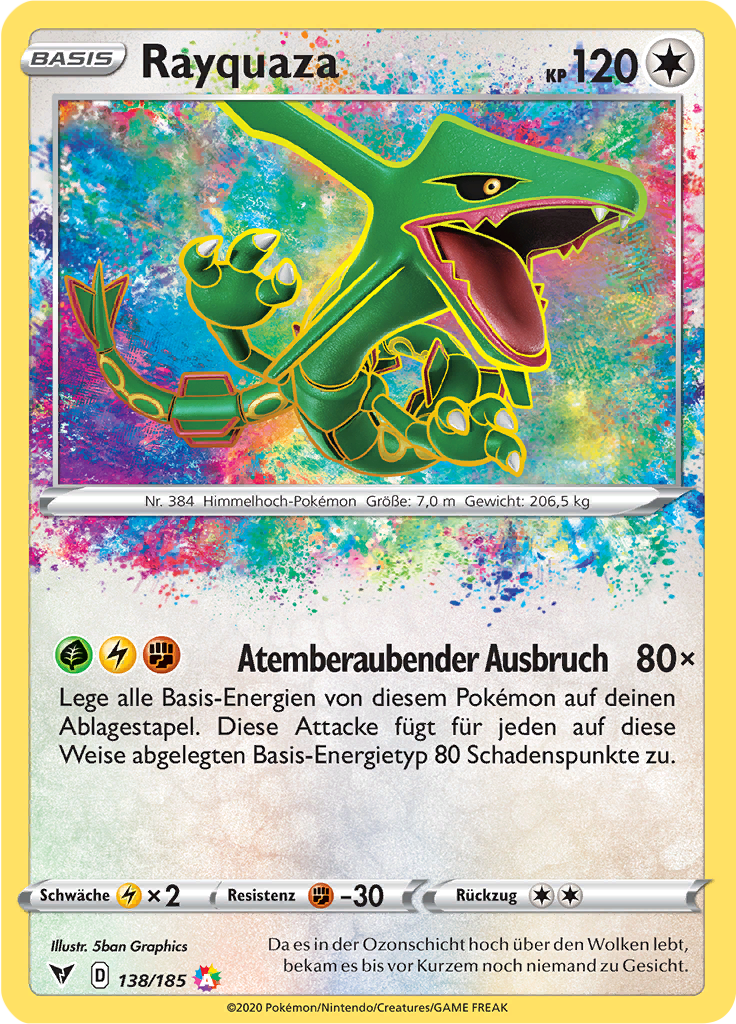 Rayquaza - 138 - Farbenschock