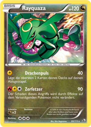 Rayquaza - 93 - Legendäre Schätze