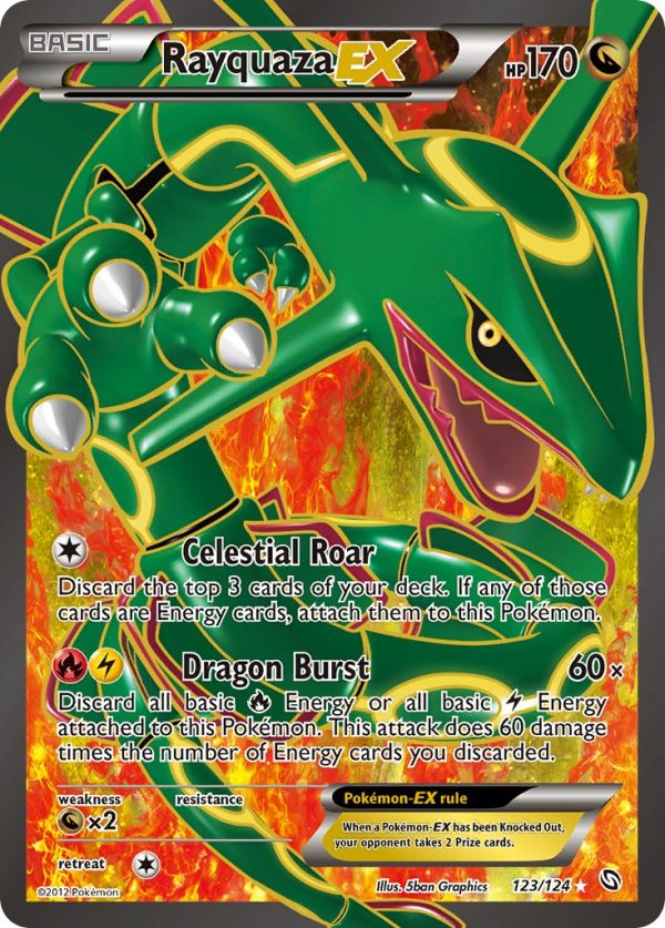 Rayquaza-EX 123/124 - Wert, Bild & Seltenheit | Pokemonkarte.de