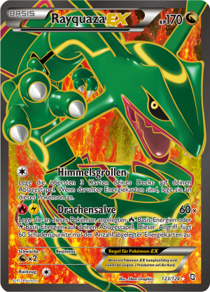 Rayquaza-EX - 123 - Hoheit der Drachen