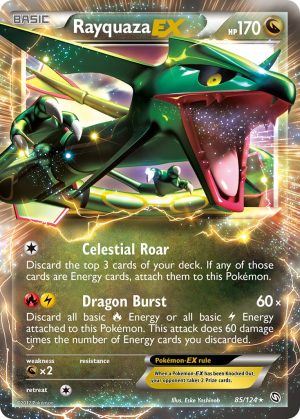 Rayquaza-EX - 85 - Dragons Exalted