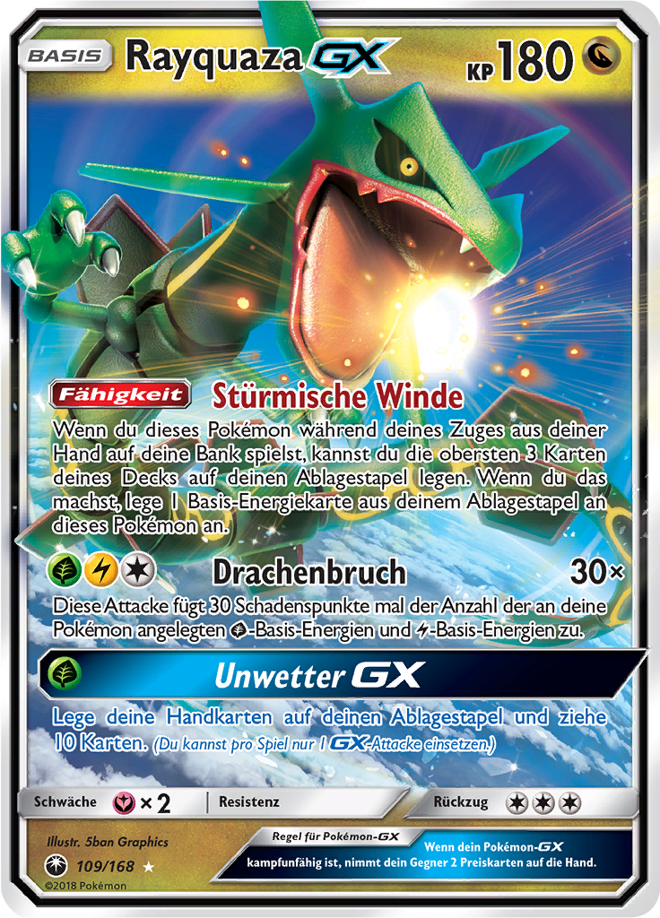 Rayquaza-GX - 109 - Sturm am Firmament
