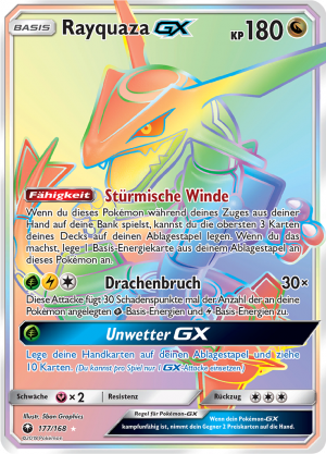 Rayquaza-GX - 177 - Sturm am Firmament
