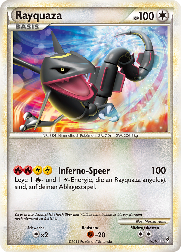 Rayquaza - SL10 - Ruf der Legenden