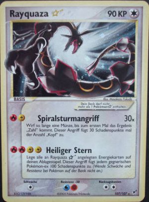 Rayquaza Star - 107 - Deoxys