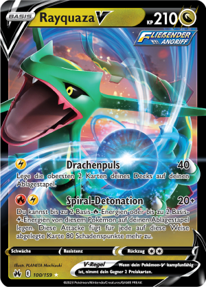 Rayquaza V - 100 - Zenit der Könige