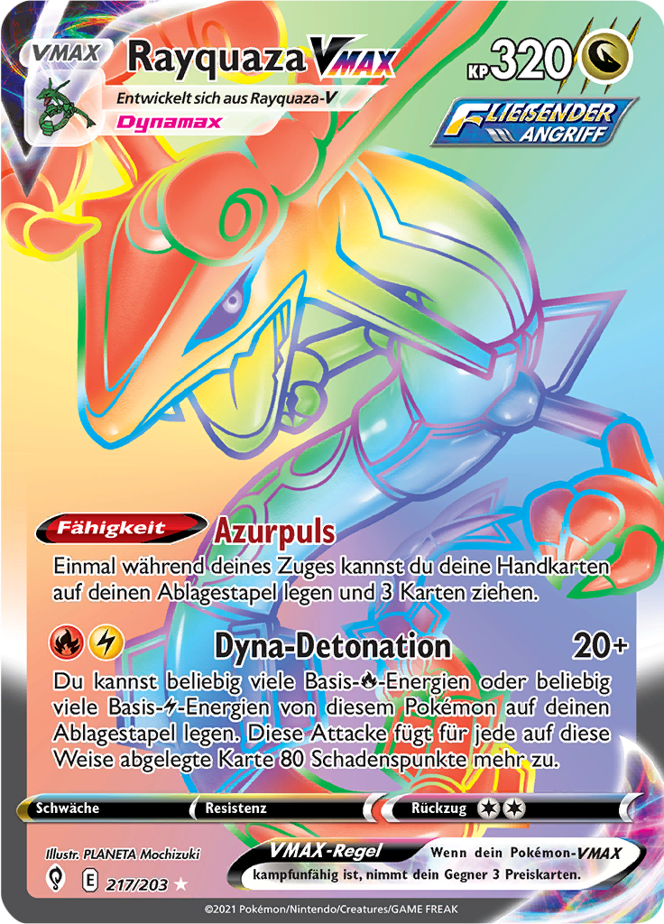 Rayquaza VMAX - 217 - Drachenwandel
