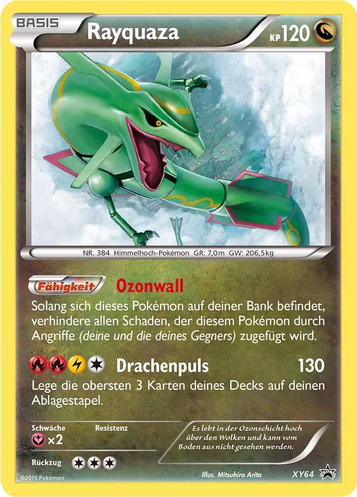 Rayquaza - XY64 - XY Promos