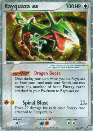 Rayquaza ex - 102 - Deoxys