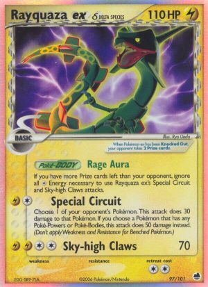 Rayquaza ex - 97 - Dragon Frontiers
