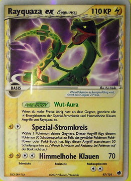 Rayquaza ex - 97 - Dragon Frontiers