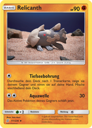 Relicanth - 111 - Bund der Gleichgesinnten