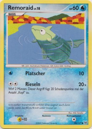 Remoraid - 90 - Platin