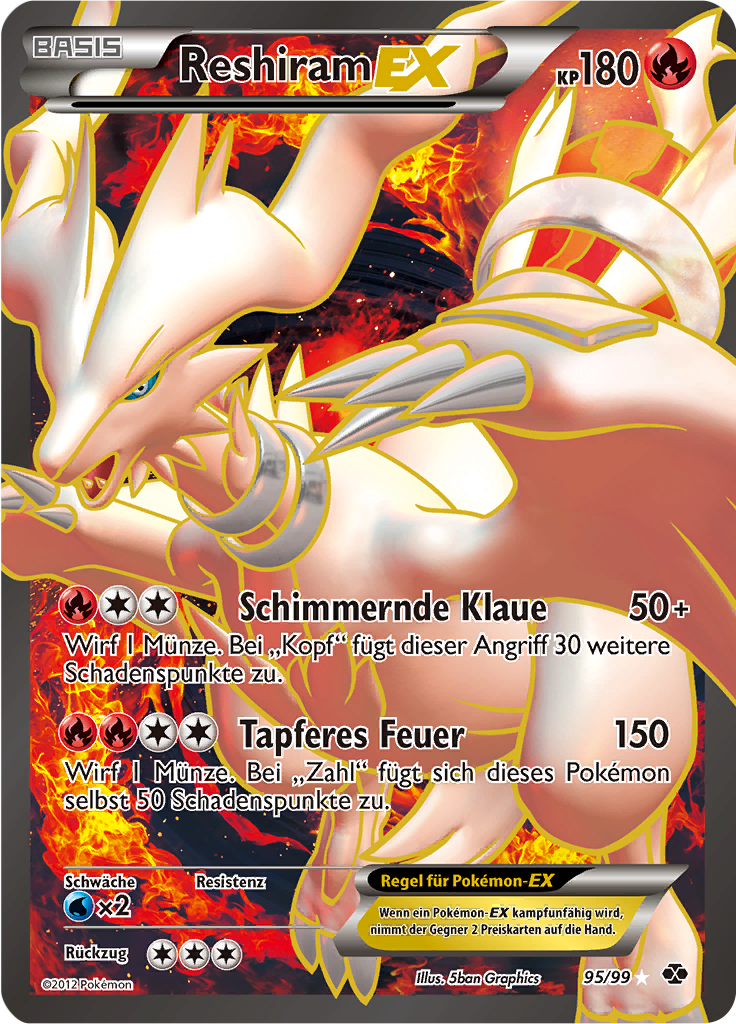Reshiram-EX - 95 - Kommende Schicksale