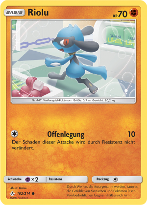 Riolu - 102 - Kräfte im Einklang