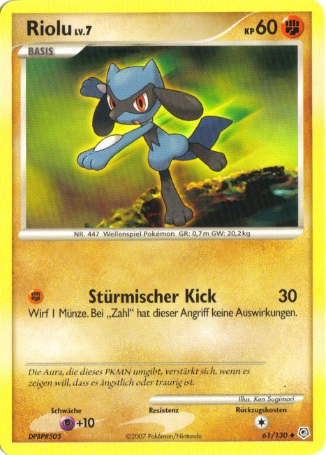 Riolu - 61 - Diamant & Perl