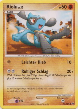 Riolu - 91 - Platin
