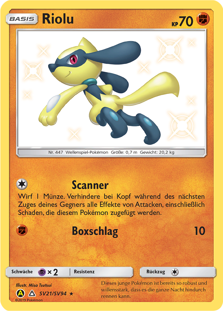 Riolu - SV21 - Verborgenes Schicksal
